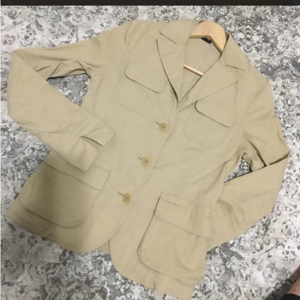 Theory fitted safari inspired jacket